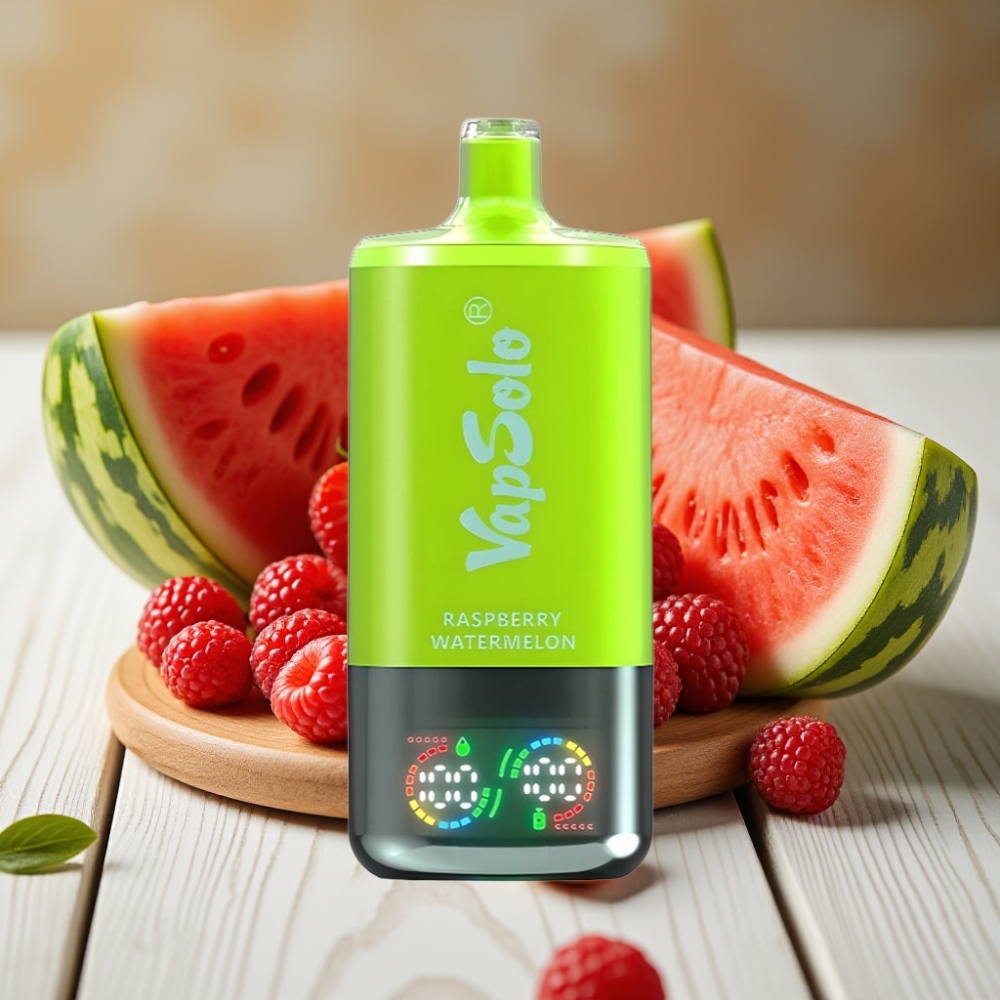 Vapsolo Triple 30000 Puffs Απορριπτέο Vape Φράουλα Καρπούζι και