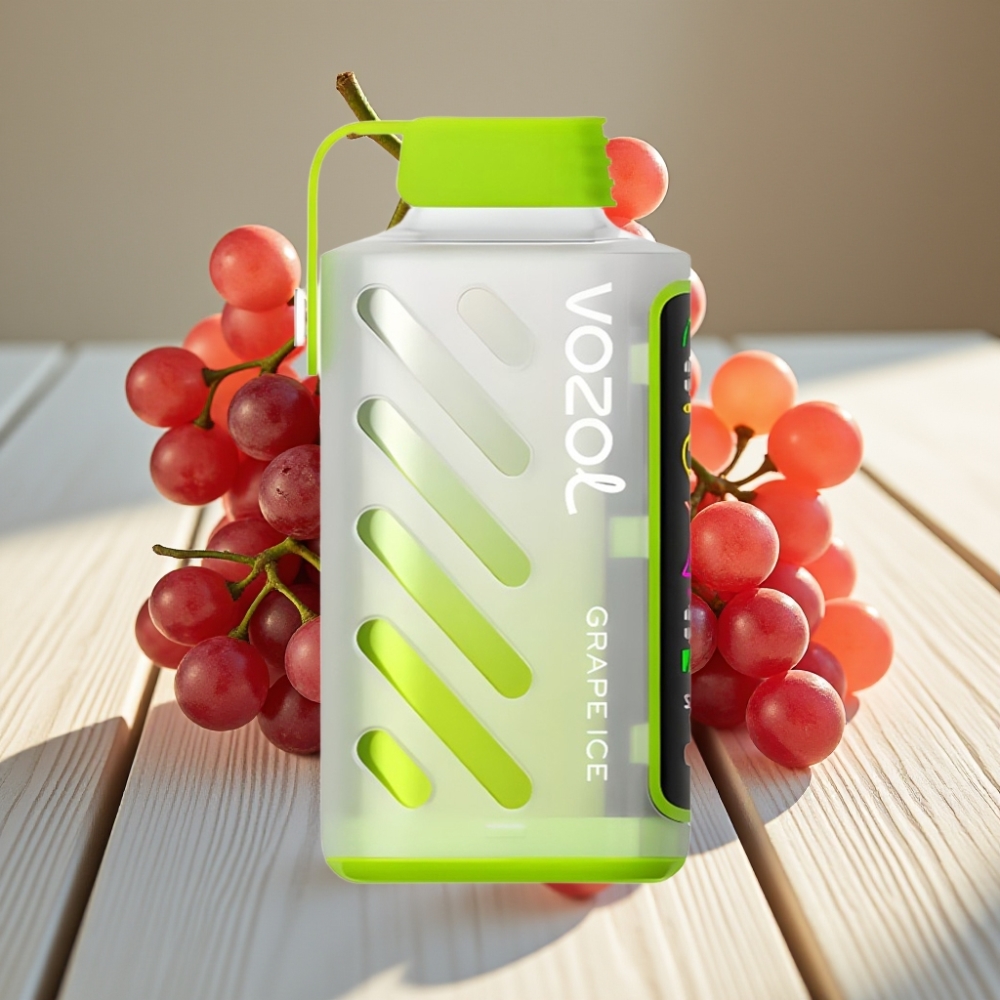 VOZOL Gear Power 20000 Puffs Αναψυκτικό Σταφύλι Πάγος με S.i.L.C. Tech & Dual Mesh Coil