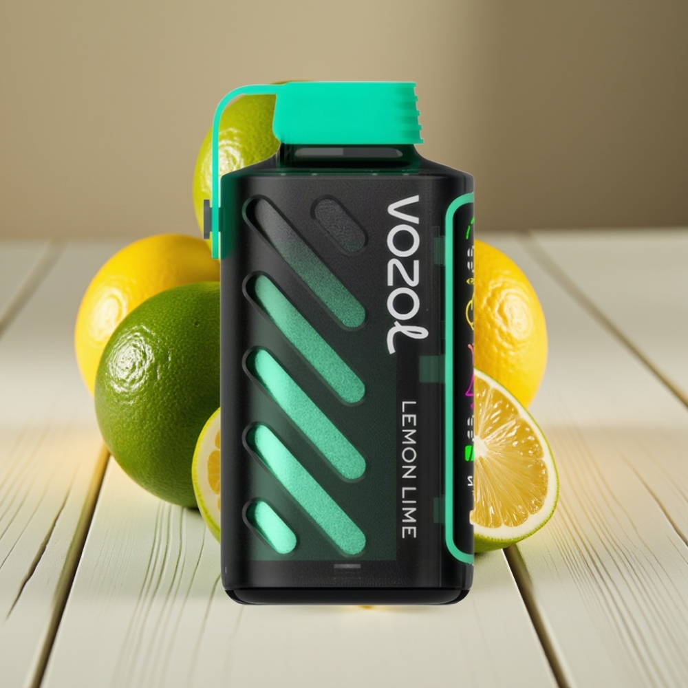 VOZOL Gear Power 20000 Puffs Απορριπτέο Vape Λεμόνι Λαϊμή S.i.L.C. Tech Dual Mesh Coil