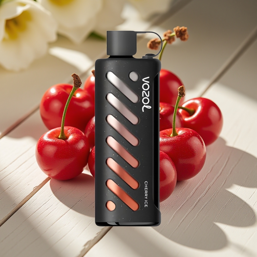 VOZOL Gear Shisha 25000 Puffs Διακοπτικό Vape Κεράσι Πάγος με S.i.L.C Tech