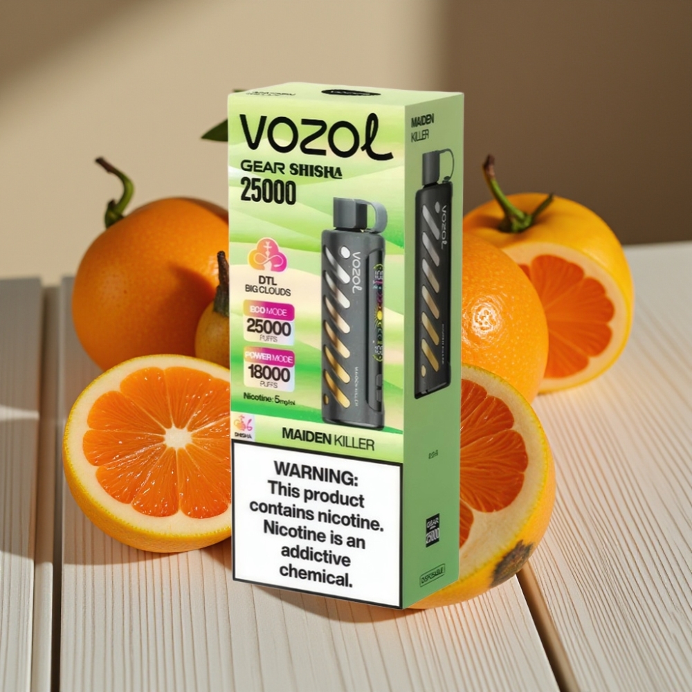 VOZOL Gear Shisha 25000 Puffs vape distributor Greece Parthenoktonos
