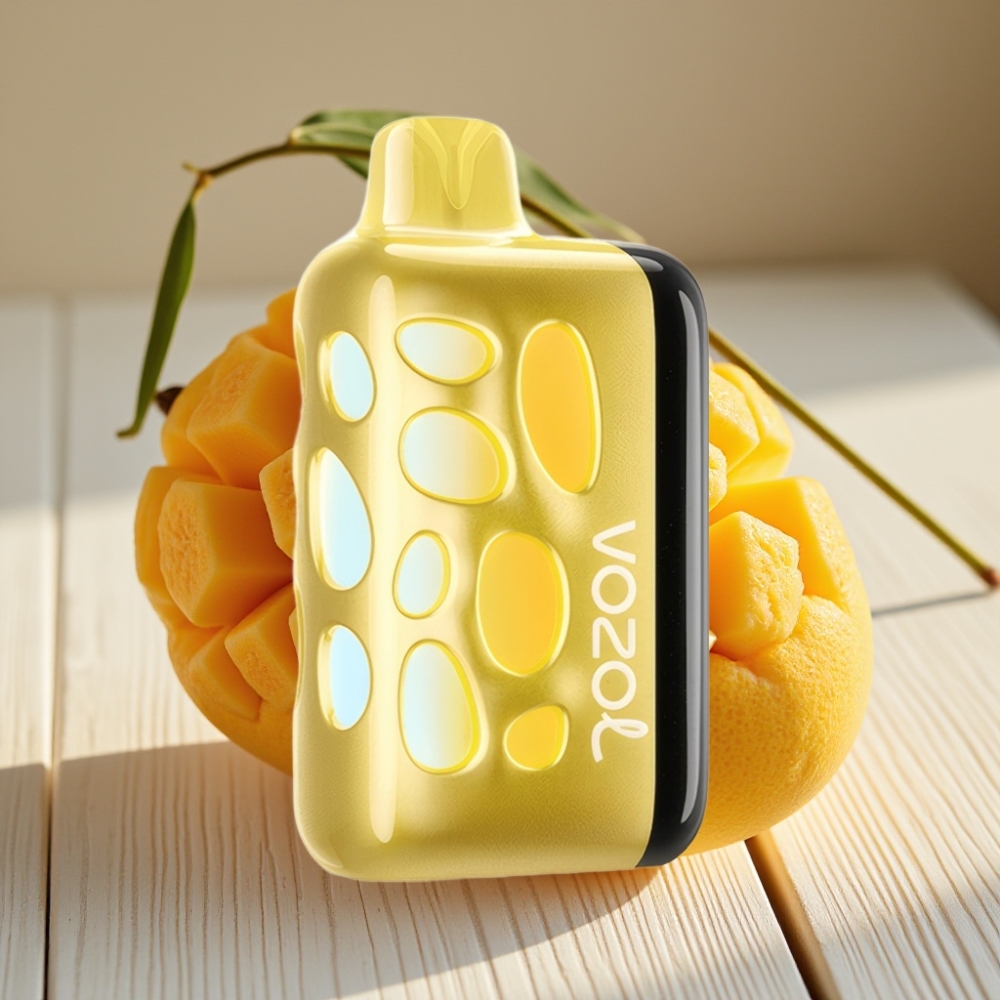VOZOL RAVE 40000 Disposable Vape Μάνγκο Πάγος με 1000mAh και 270° Φωτεινό Σχέδιο