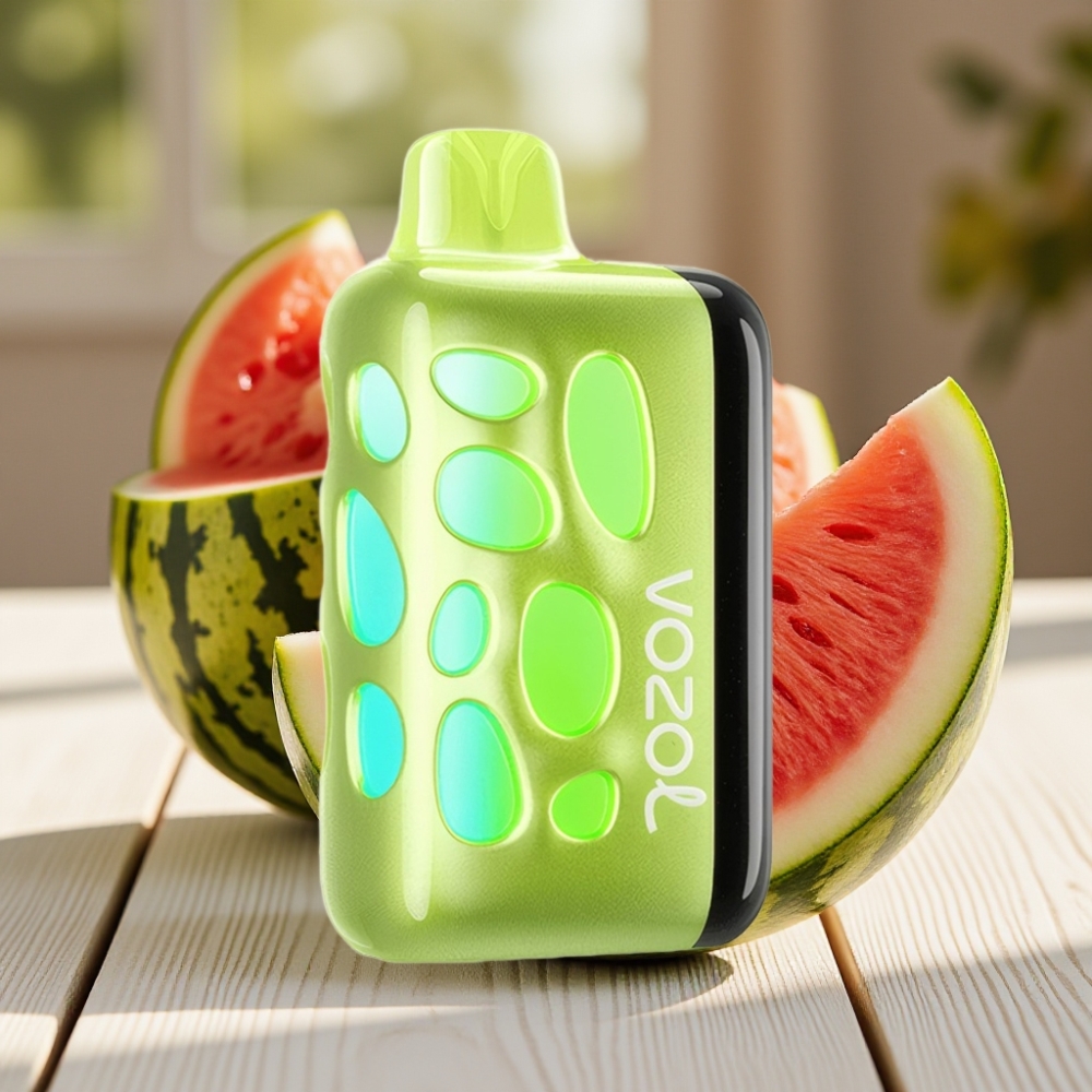 VOZOL RAVE 40000 Disposable Vape Καρπούζι Τσίχλα με 270° Φωτεινό Σχέδιο