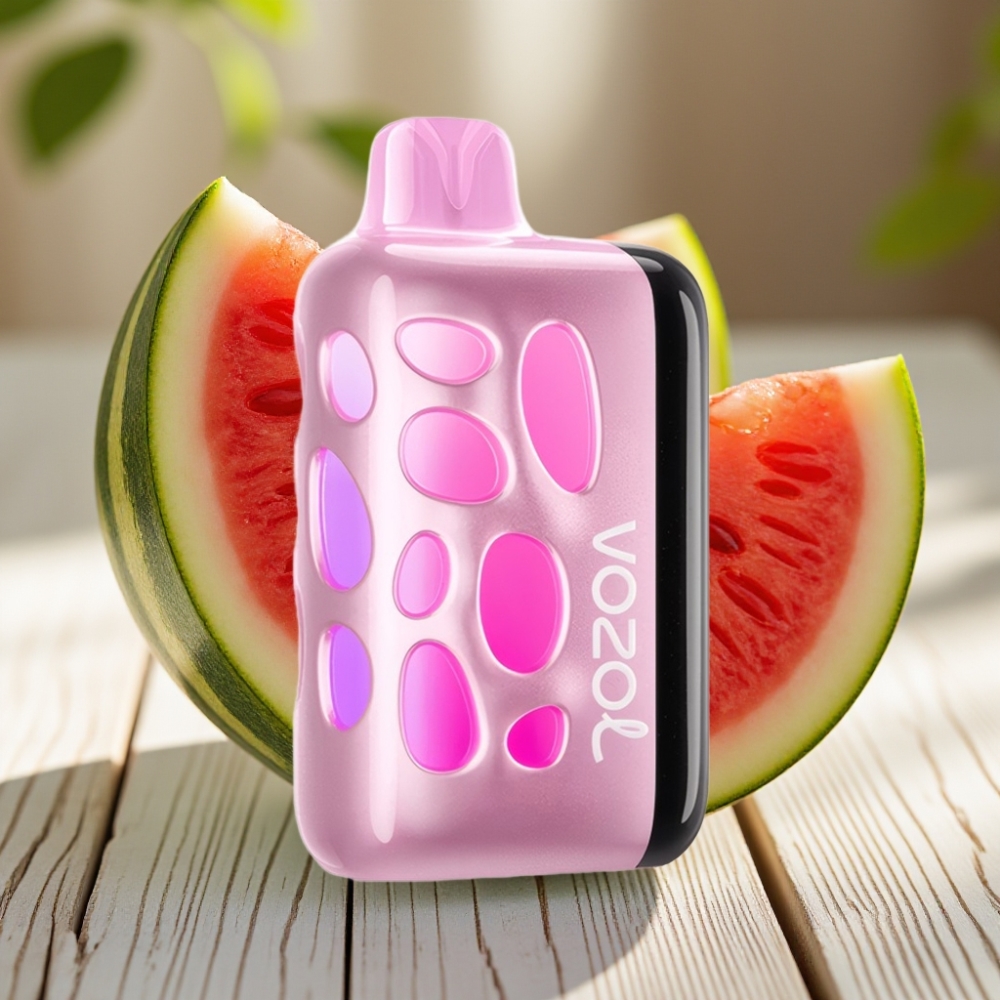 VOZOL RAVE 40000 Disposable Vape Καρπούζι Πάγος με 270° Vibrant Glow Design
