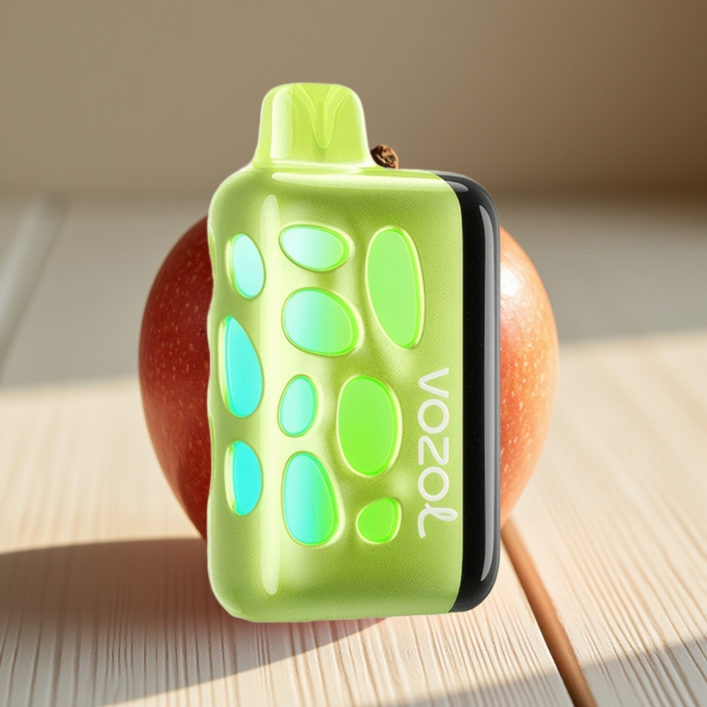 VOZOL RAVE 40000 Disposable Vape Διπλό Μήλο με Beat-Synced Party Mode