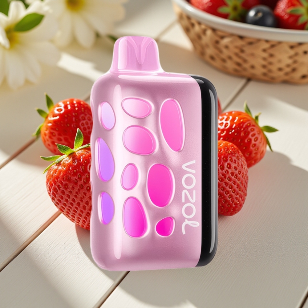 VOZOL RAVE 40000 Disposable Vape Φράουλα Πάγος με Eclipse Vaping Animation