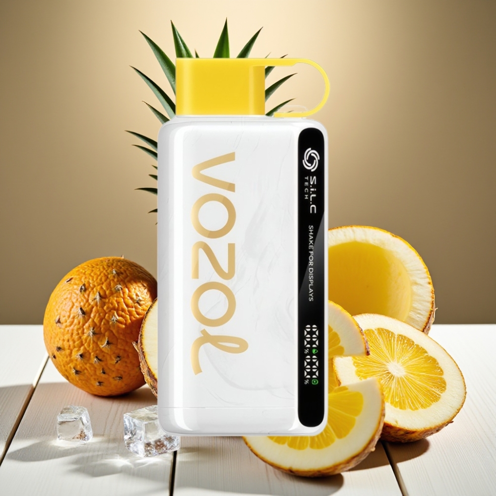 VOZOL STAR 9000/12000 Disposable Vape Ανανάς Καρύδα Πάγος με S.i.L.C TECH