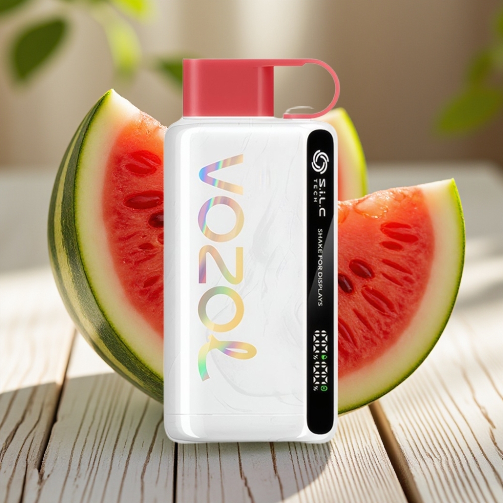 VOZOL STAR 9000/12000 Disposable Vape Καρπούζι Πάγος με S.i.L.C TECH και 650mAh