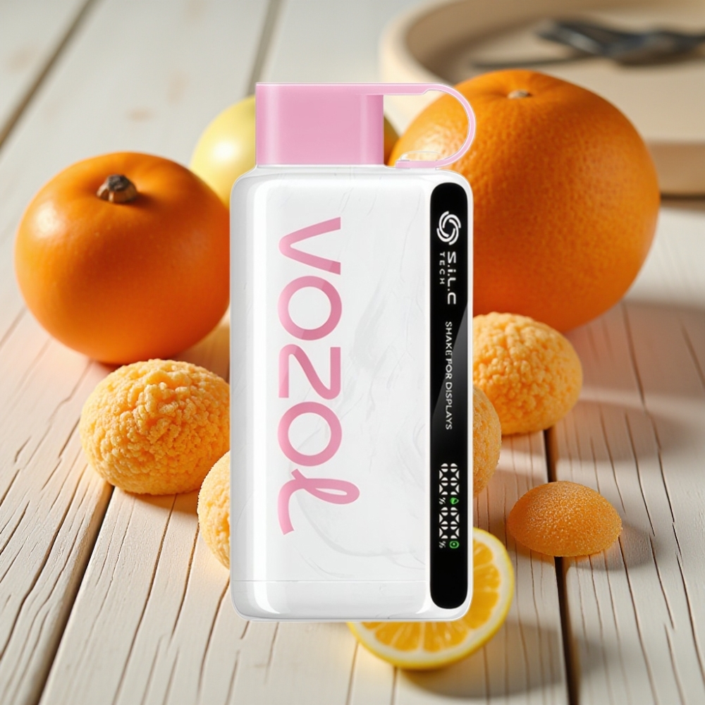 VOZOL STAR 9000/12000 Disposable Vape Κρεμ Σέιβερς Καραμέλα με S.i.L.C TECH και 650mAh