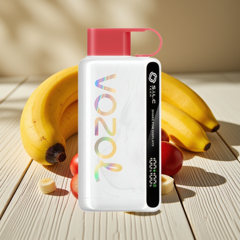 VOZOL STAR 9000/12000 Disposable Vape Φρούτο Δράκου Μπανάνα Κεράσι με S.i.L.C TECH & 650mAh