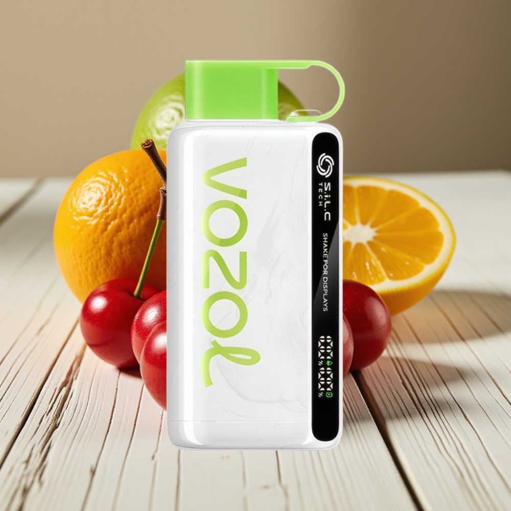 VOZOL STAR 9000/12000 Εφάπαξ Vape Κεράσι Λάιμ με S.i.L.C TECH και γρήγορη φόρτιση