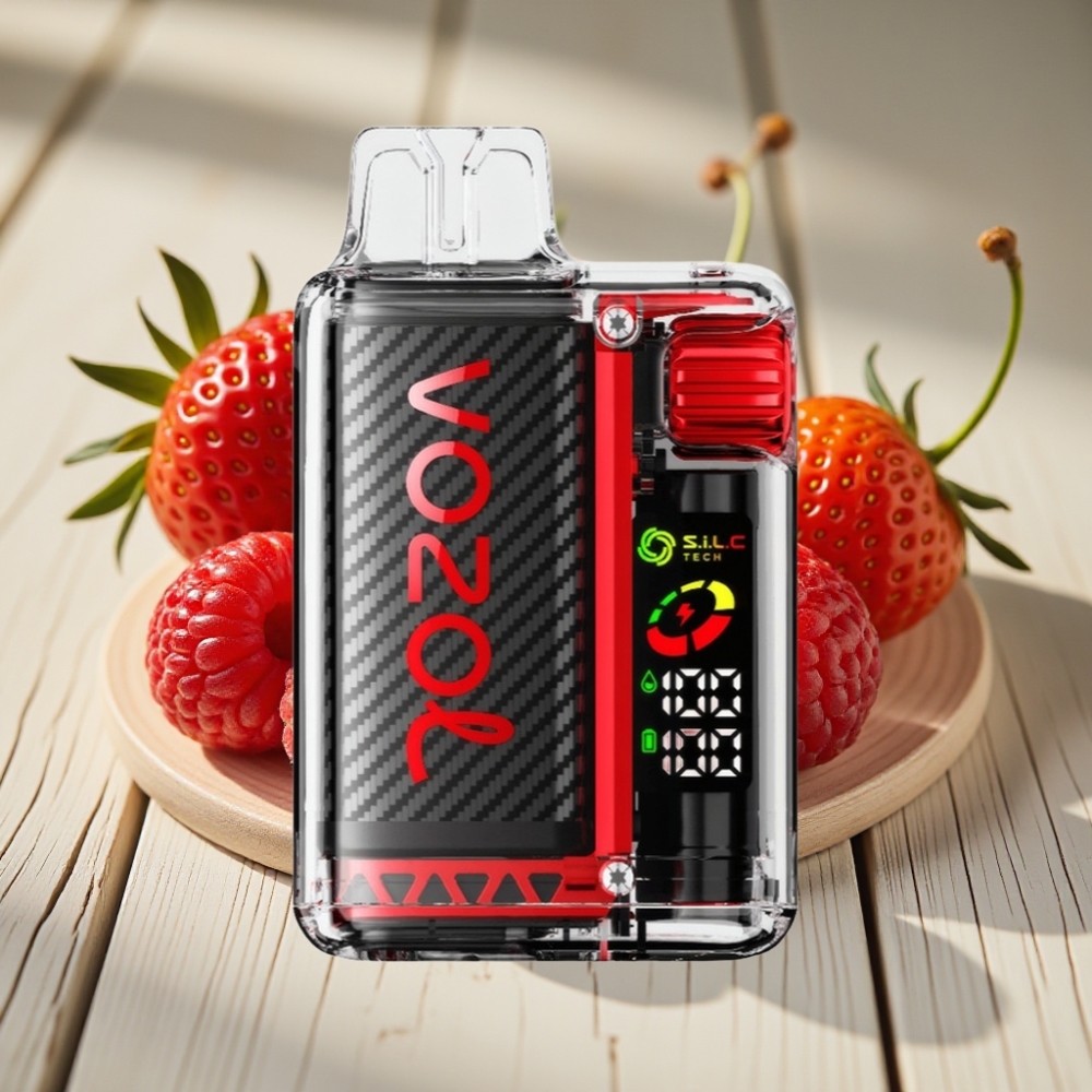 VOZOL Vista 20000 Puffs Ανανεώσιμη Μπαταρία 650mAh Φράουλα Βατόμουρο Κεράσι