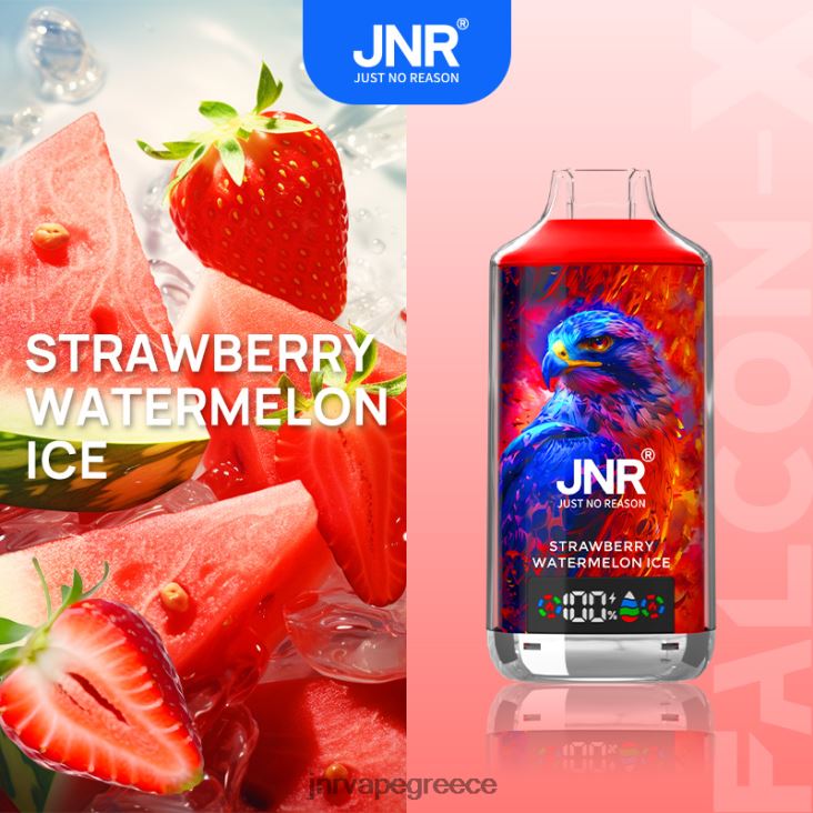 πάγος καρπούζι φράουλα JNR FALCON Χ - JNR vape Greece - 20P0JX7
