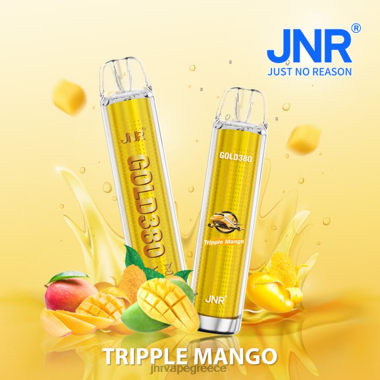 jnr gold380 - JNR vape Athens - H228B44 τριπλό μάνγκο