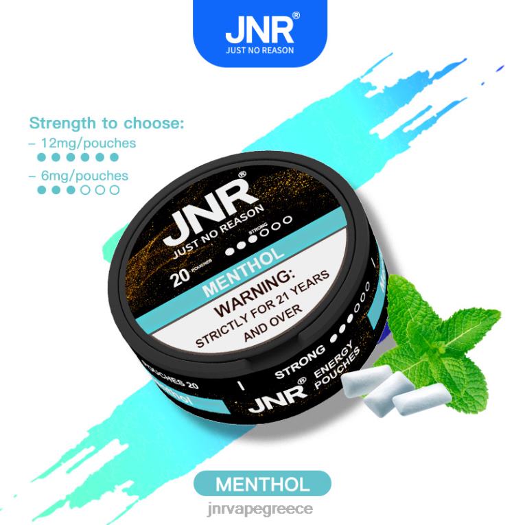 jnr ενεργειακές θήκες - JNR vape pods - H228B102 μινθόλη