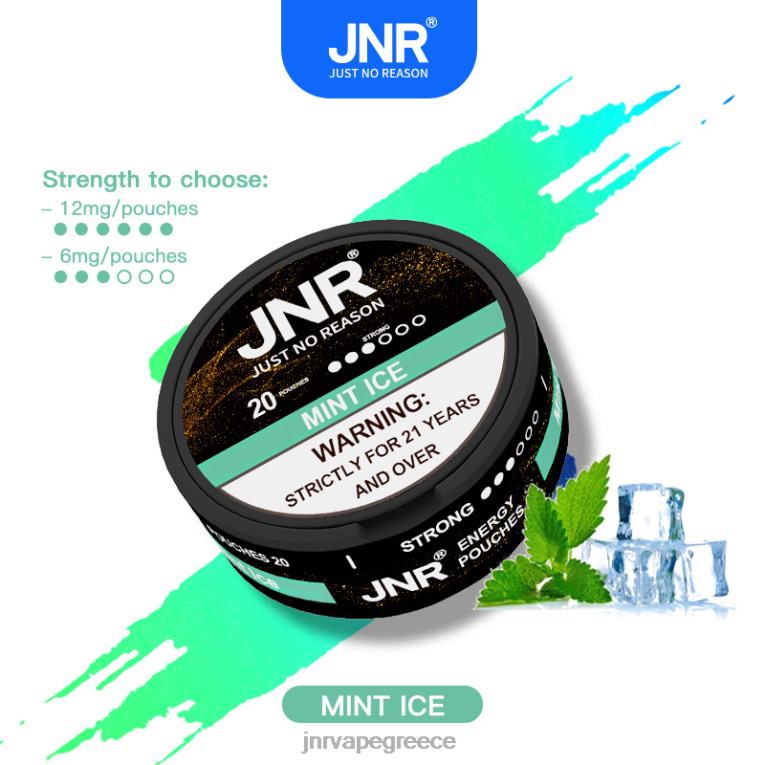 jnr ενεργειακές θήκες - JNR vape review - H228B103 πάγος μέντας