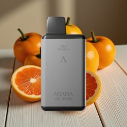 Adalya AD 10000 Puffs Disposable Vape Κυρία Φονικός Γκρι Διαστήματος