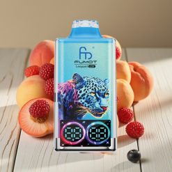 Fumot Leopard 40K Puffs Disposable Vape Ρόδα-Μούρο 5% Nicotine Dual Mesh