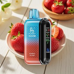 Fumot Tornado 20000 Puffs vape distributor Greece Διπλό Πλέγμα Φραούλα Παγωτό