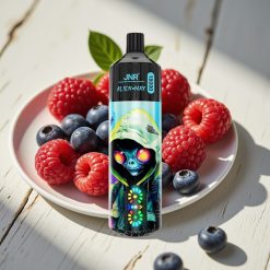 JNR Alien Max 18000 Puffs Disposable Vape Μπλε Μούρο Βατόμουρο με Smart LED Display & Dual Mesh Coil