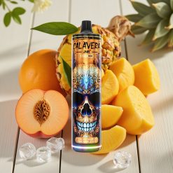 JNR Calavera 11000 Puffs Disposable Vape Ρόδα Μάνγκο Ανανάς Πάγος με 850 mAh