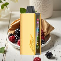 JNR Cruiser 12000 Puffs No-Charge Disposable Vape Μαύρο Βατόμουρο Πάγος 3500 mAh