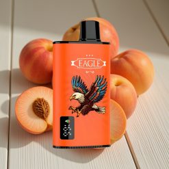 JNR EAGLE Smart 23000 Puffs Disposable Vape Ζουμερά Ροδάκινα με Digital Screen & 1.0ohm Mesh Coil