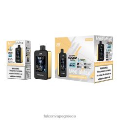 JNR MediaMax 40κ ρουφηξιά- JNR vape review ροδάκινο μάνγκο καρπούζι TL28H15