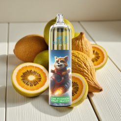 JNR Rocket-X 12400 Puffs Ανεξάρτητο Ατμιστικό Κίβη Πάσιον Γκουάβα με ρυθμιζόμενη ροή αέρα και RGB φώτα