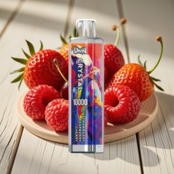 Uwin Crystal 10000 Puffs vape distributor Greece Αναψυκτική Φράουλα Βατόμουρο Κεράσι