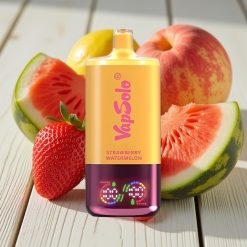 Vapsolo Triple 30000 Puffs Αχλάδι Ροδάκινο & Φράουλα Καρπούζι, 40ml, Type-C