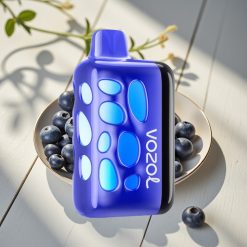 VOZOL RAVE 40000 Disposable Vape Μπλε Βατόμουρο Πάγο με Beat-Synced Party Mode